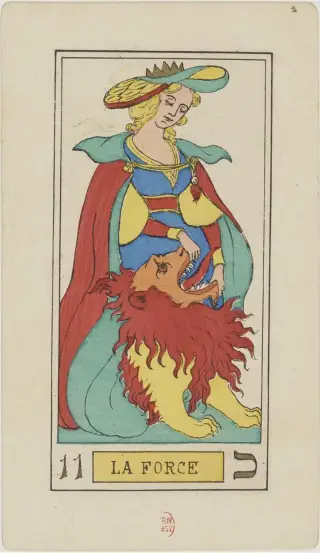 La Force, The Oswald Wirth Tarot