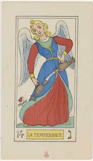 La Tempérance, The Oswald Wirth Tarot